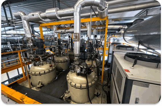 Built to Global Standards in Our Own Facilities