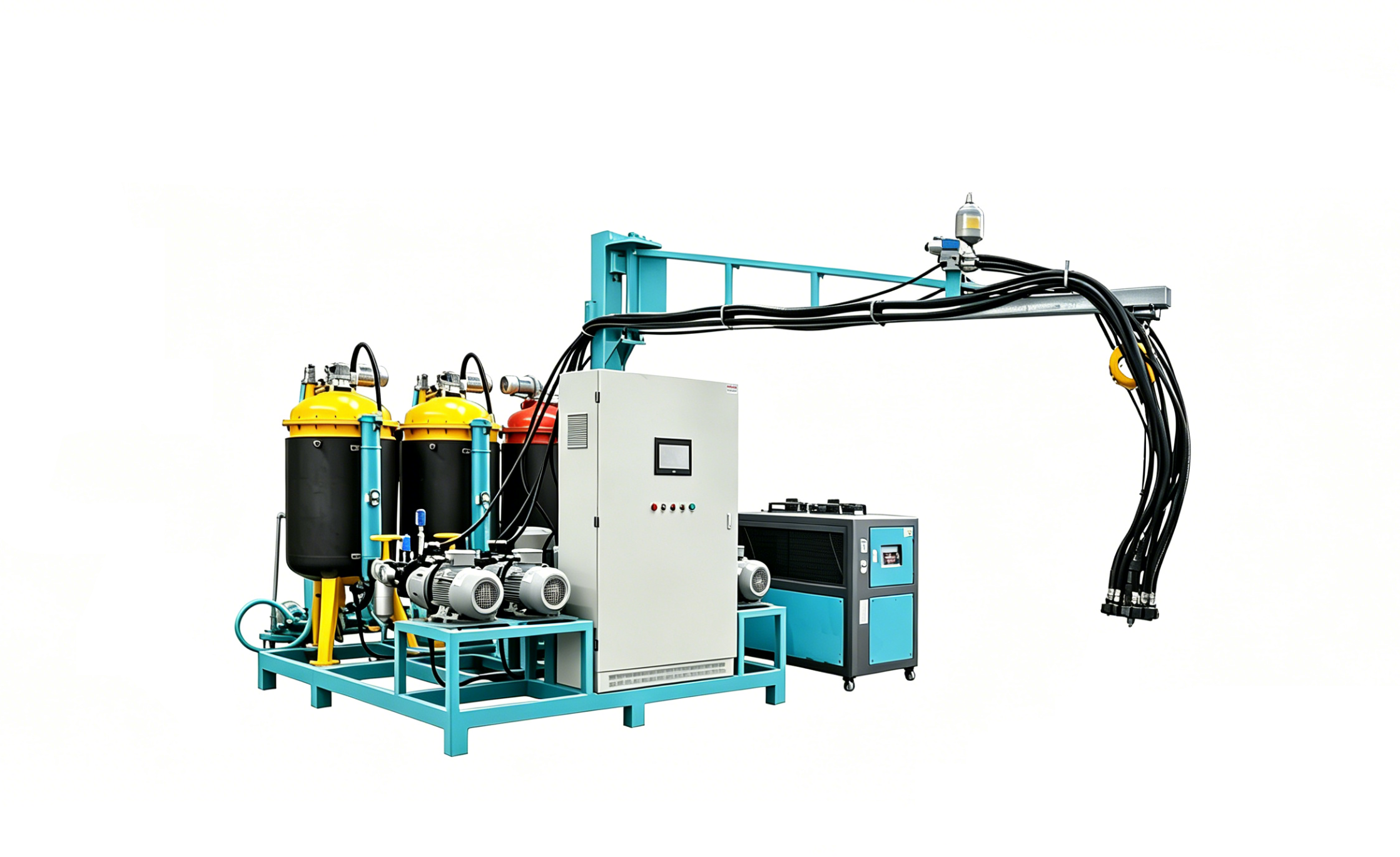 Auto Parts RIM Composite PU Foaming Machine-1
