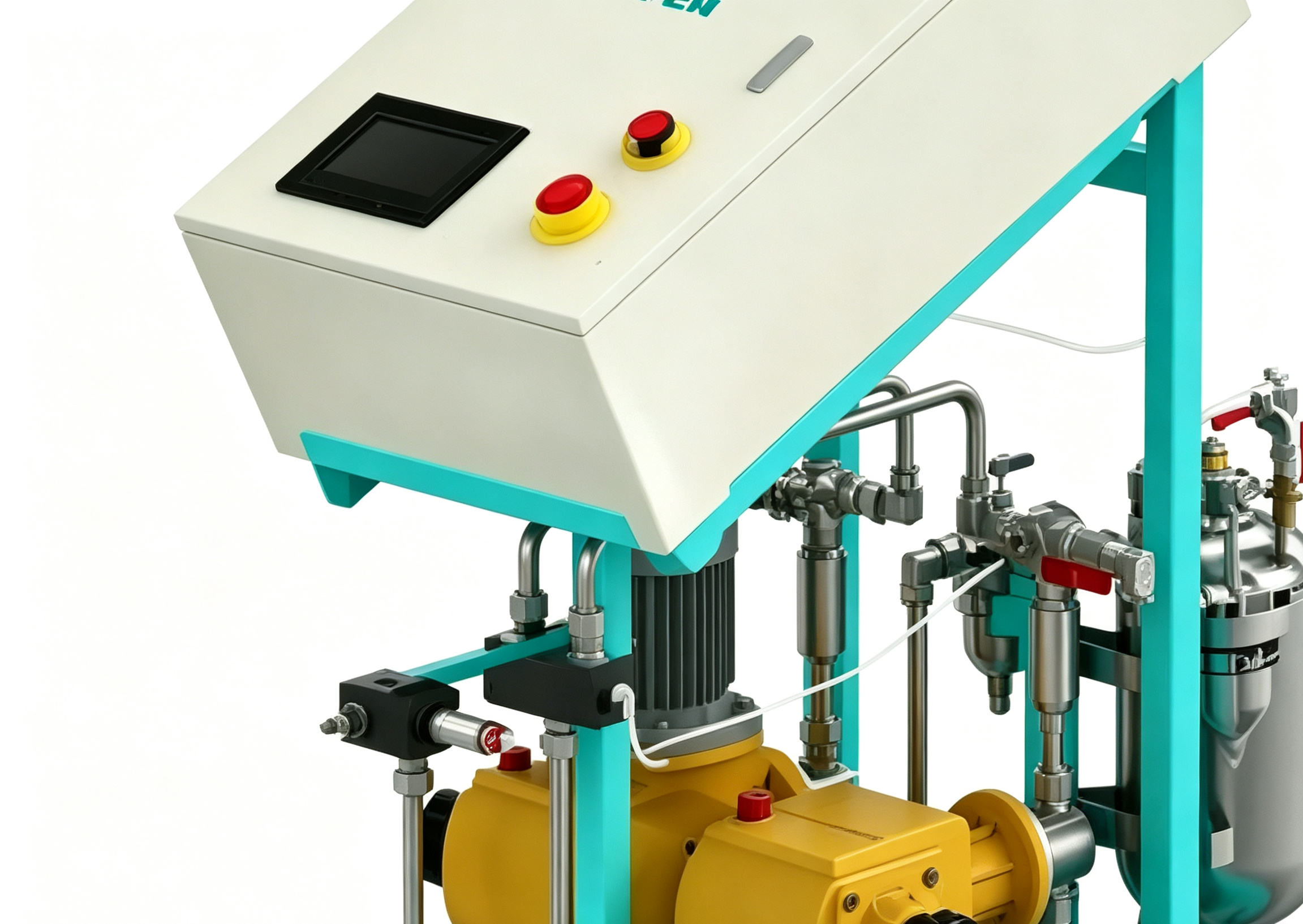 PU Foam Machine for Bicycle Solid Tires -2