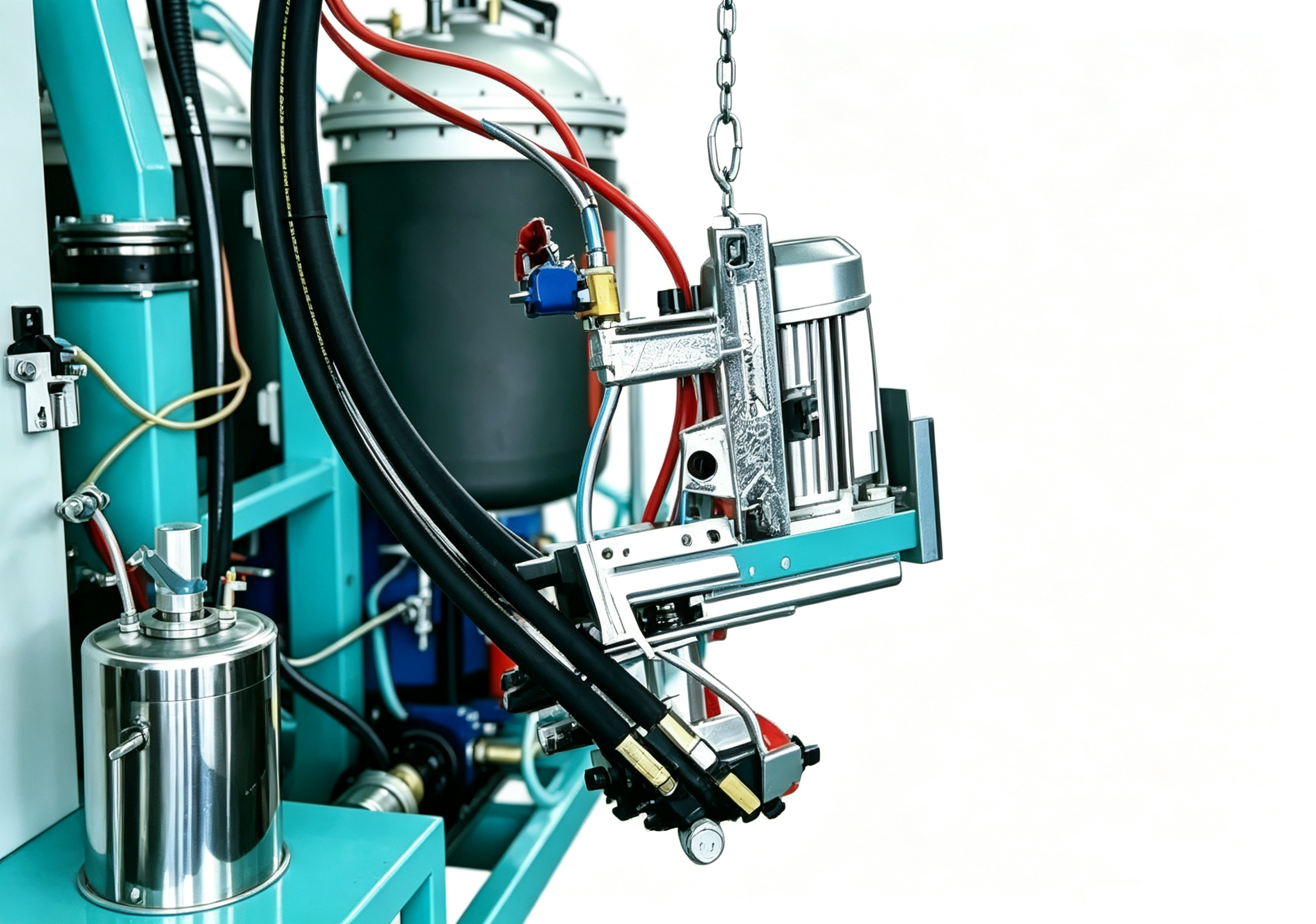 PU Foam Machine for Medical Solid Tires-2