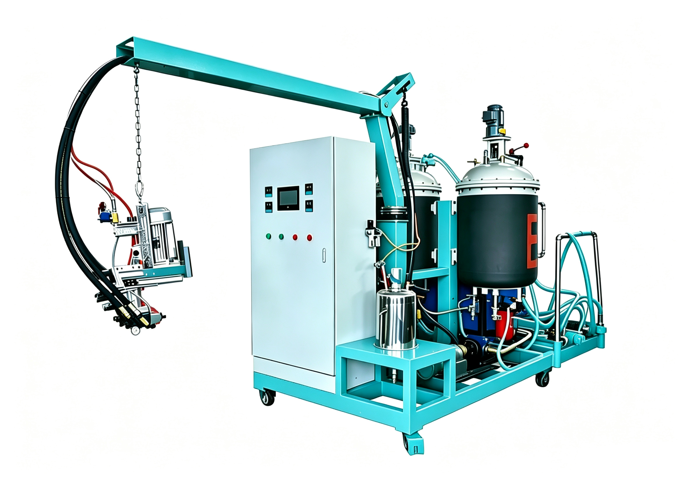 PU Foam Machine for Medical Solid Tires-3