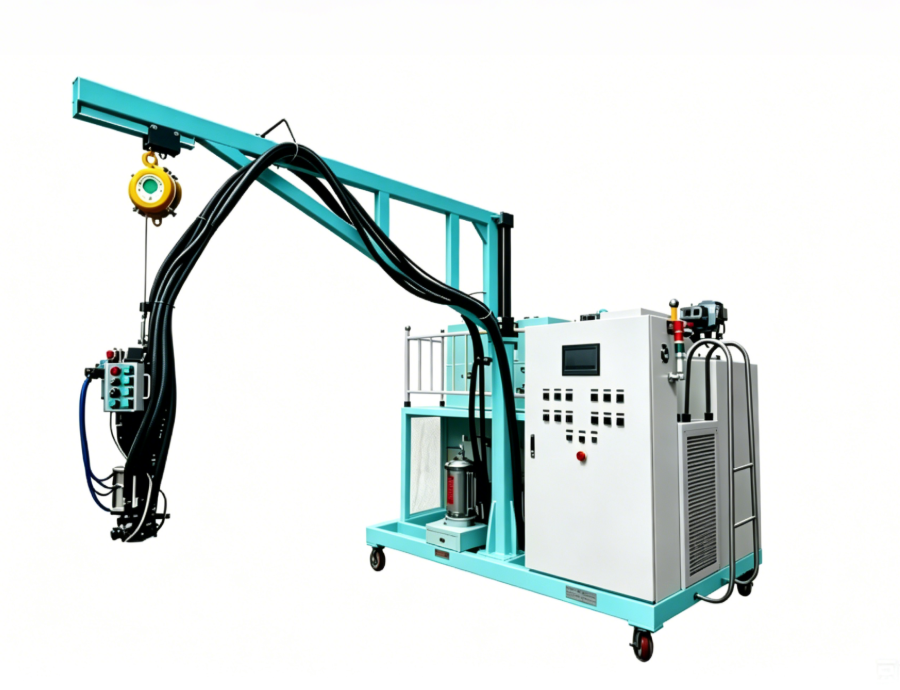 PU Foam Machine for Rail Transit Curve Vibration Pads-1