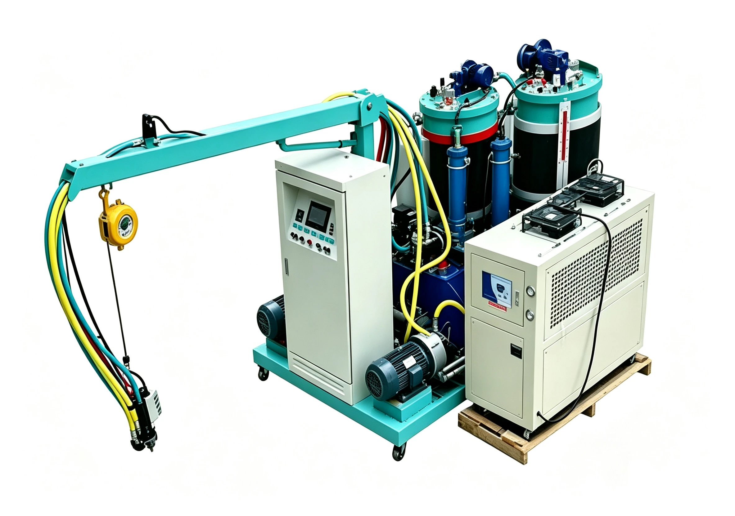 Safety Shoe Low Pressure PU Foaming Machine