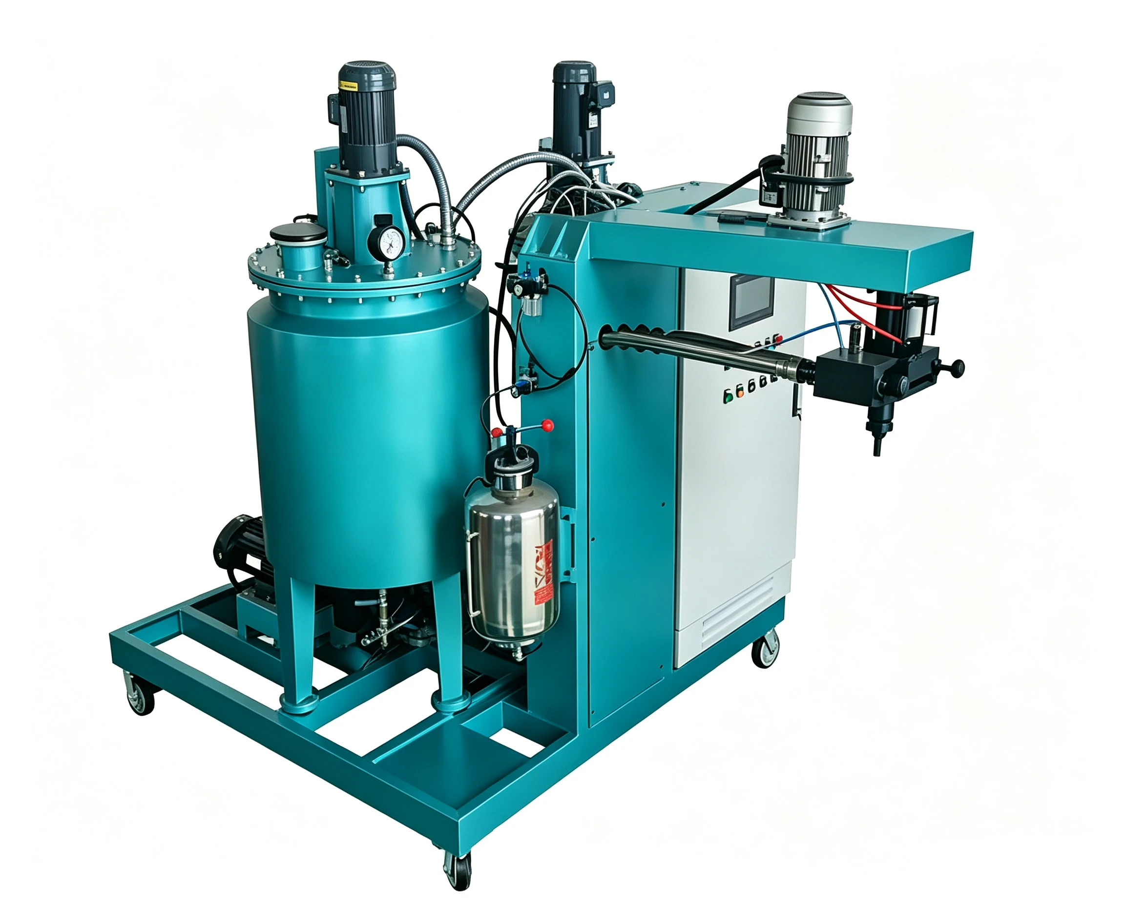 Vacuum Roller PU Elastomer Casting Machine